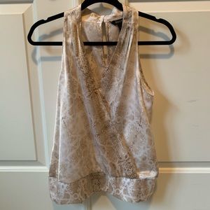 White House Black Market sleeveless top Sz Sm